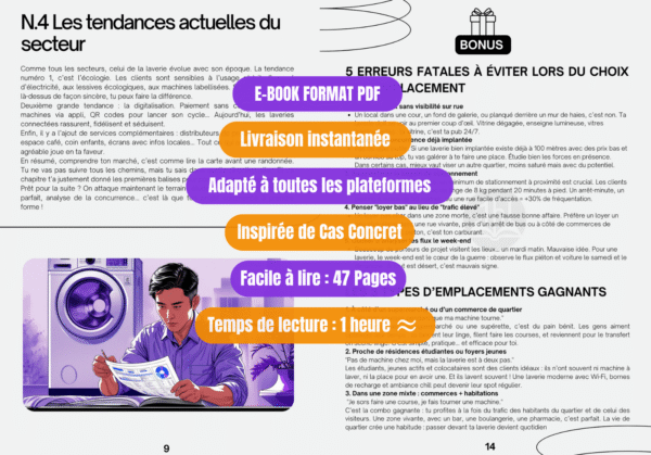 E-book 1H Pour « Ouvrir une Laverie » – Image 2