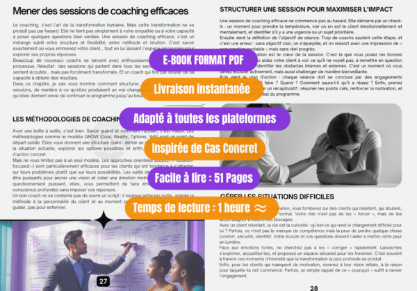 E-book 1H Pour « Devenir Coach Rentable » – Image 2