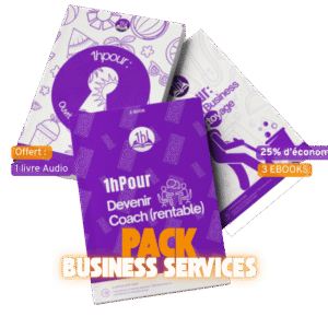 Pack 2 business services : le guide complet en 3 ebooks (Nettoyage, Conciergerie, Coaching)
