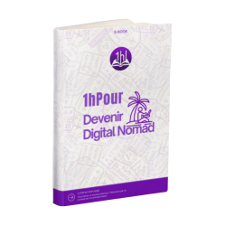 cover Livre 1H pour devenir Digital Nomad